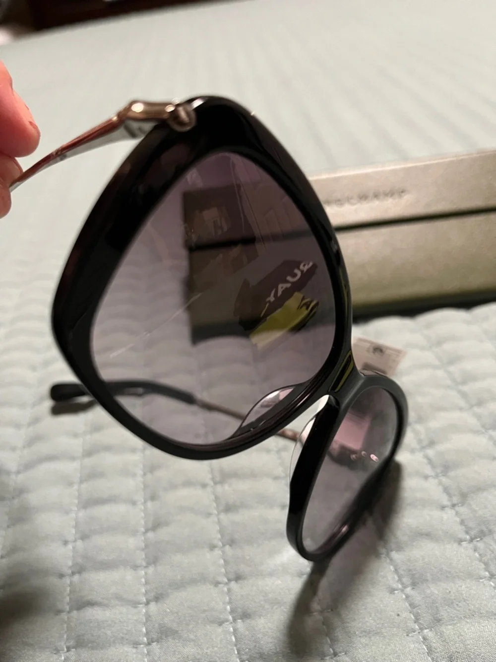 New Longchamp Women's Gradient Oversized Sunglasses